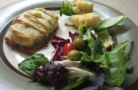 Chicken Breast in Puff Pastry